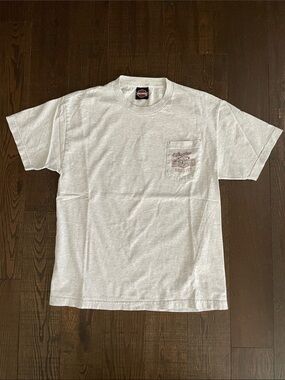 Y2K Harley Davidson Wildcats pocket t shirt